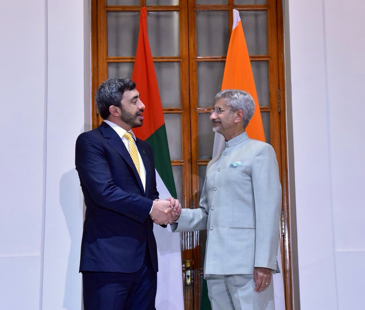 S Jaishankar holds talks with UAE Foreign Minister Sheikh Abdullah to boost strategic ties