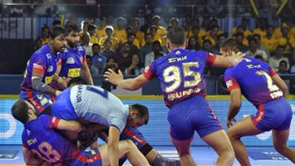 Pro Kabaddi League 2019: Live Streaming Dabang Delhi Vs Haryana ...