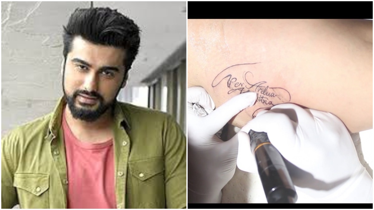 Arjun Kapoor Gets Inked Again And His New Tattoo Is Reflective Of His  Journey In Bollywood