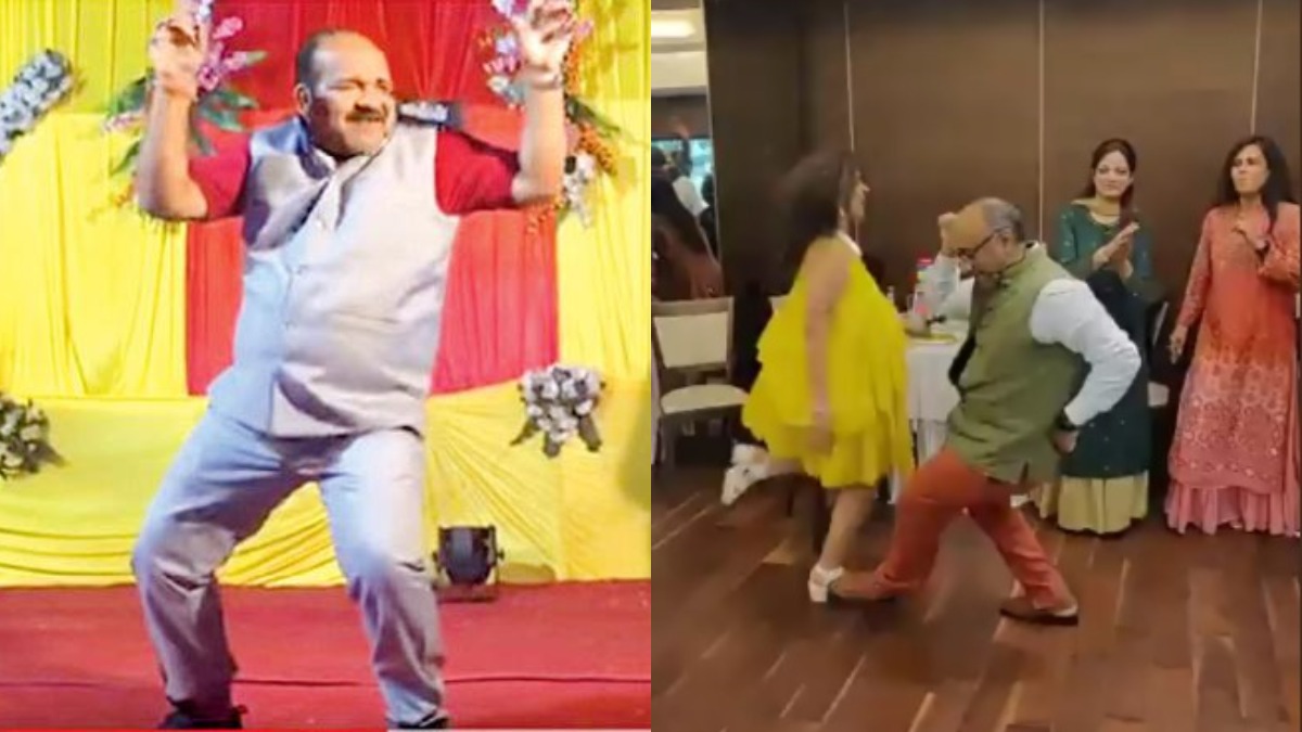 Forget dancing uncle, video of this man dancing on Gallan Goodiyaan at his 25th anniversary is going viral