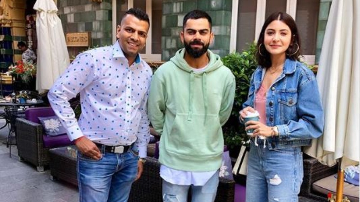 Virat kohli 2024 denim shirt