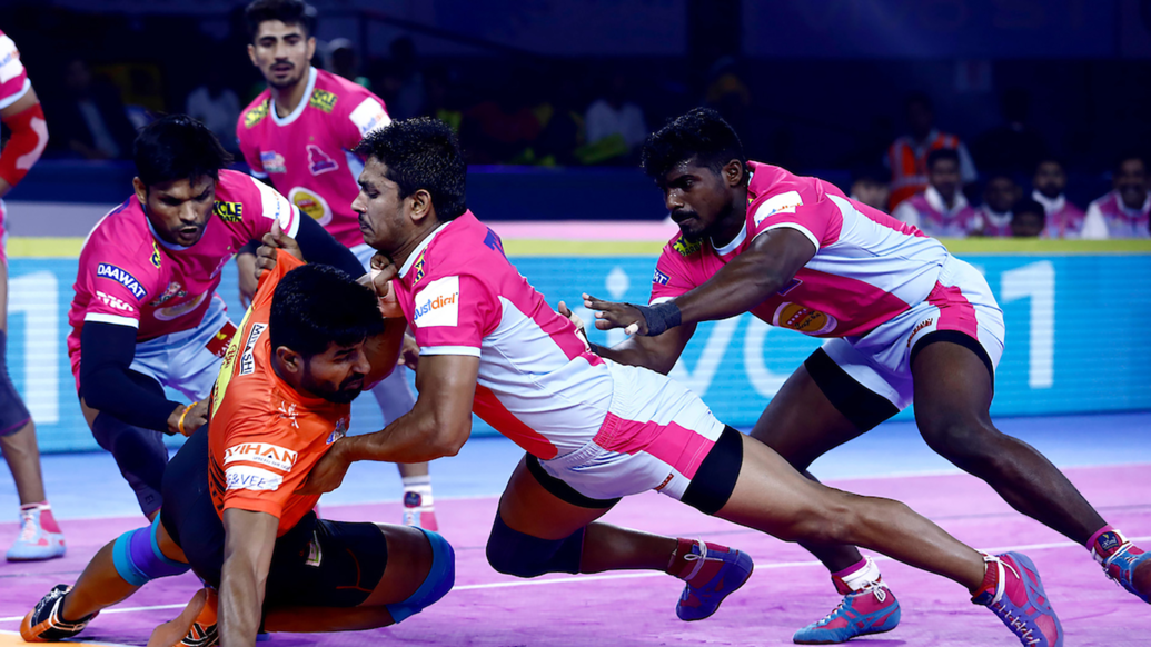 The “Ambuja Cement – Mazboot Player - Jaipur Pink Panthers