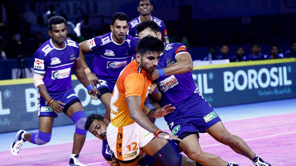 Naveen stars in Haryana Steelers's win over Puneri Paltan