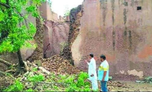 Punjab prison where Jawaharlal Nehru was lodged in 1923 collapses in incessant rains