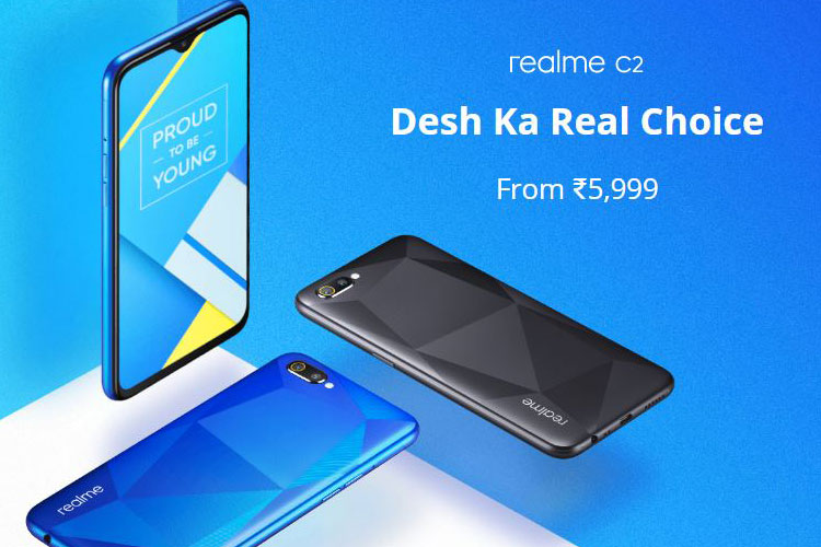 realme c2 12 mobile