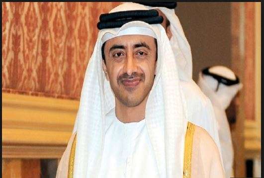 UAE Foreign Minister Sheikh Abdullah arrives in India to hold talks with Jaishankar