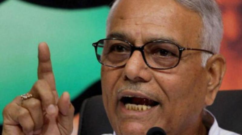 NDA's flagship NHDP & PMGSY schemes were my ideas: Yashwant Sinha