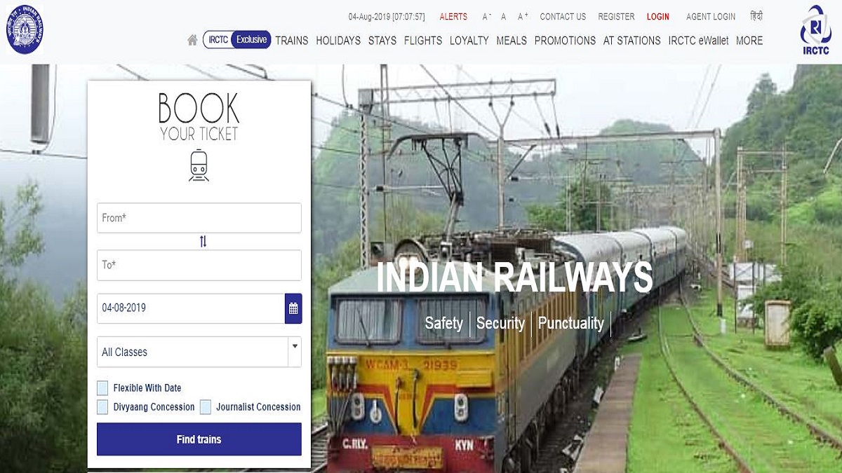 For hassle free and secure transactions, use IRCTC eWallet. Check benefits