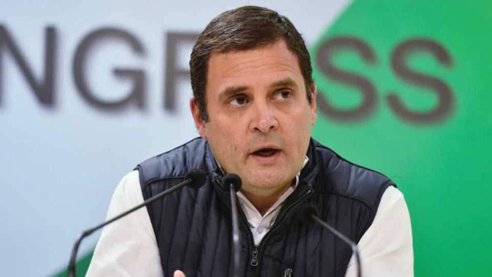 PM must assuage concerns on J&K in transparent manner: Rahul Gandhi