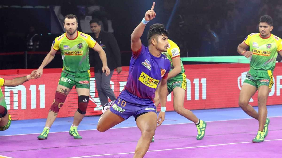 Pro Kabaddi: Naveen Kumar stars as Dabang Delhi beat U Mumba