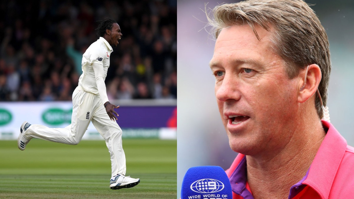 Bowling legend Glenn McGrath reacts to Jofra Archer's Test debut against  Australia