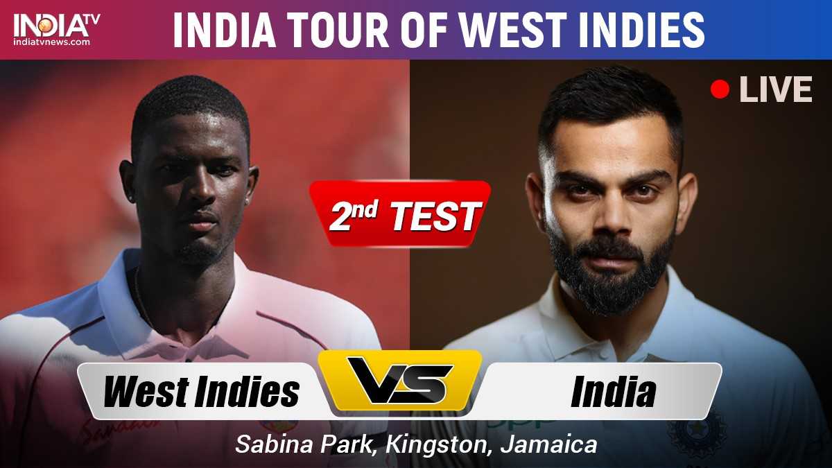 Live Streaming Cricket, India vs West Indies, 2nd Test Watch IND vs WI