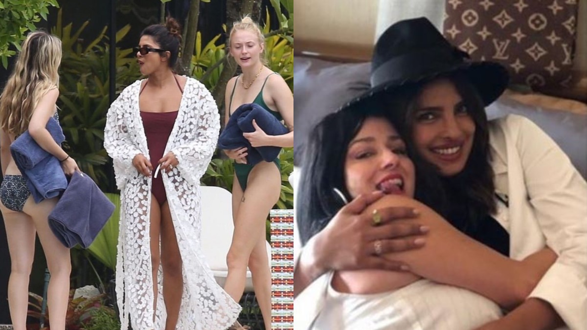 Priyanka Chopra New Chuda Chudi Video - Priyanka Chopra gives warm hug to mother-in-law Denise Jonas in ...