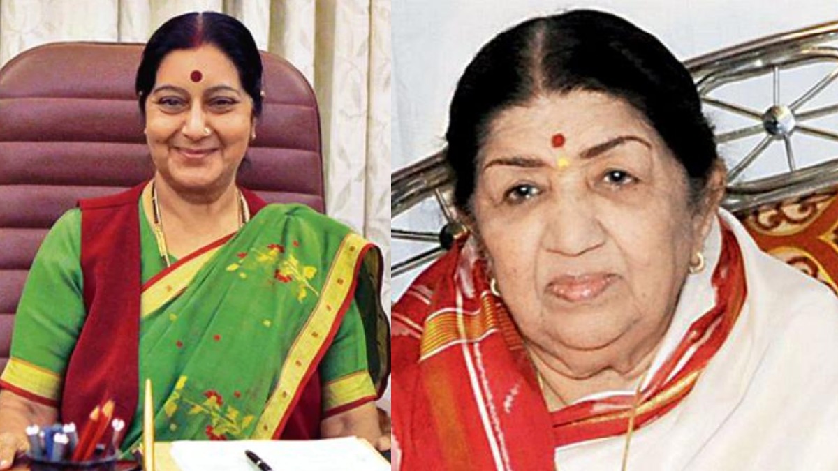 Lata Mangeshkar mourns sudden demise of BJP leader Sushma Swaraj, calls ...