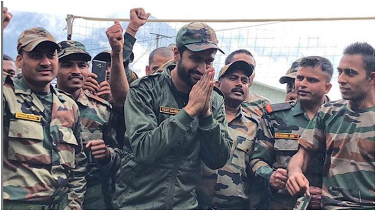 Uri actor Vicky Kaushal high on josh as he spends time with Indian Army ...