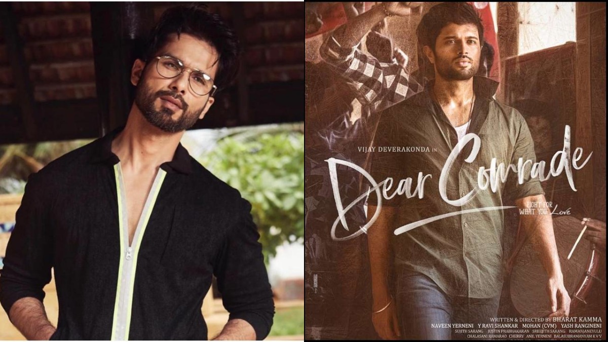 Shahid Kapoor says no to Karan Johar's remake of Vijay Deverakonda's Dear Comrade