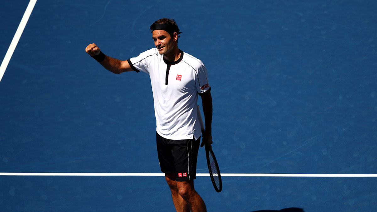 US Open: Roger Federer sails into quarters but bristles at mention of ...