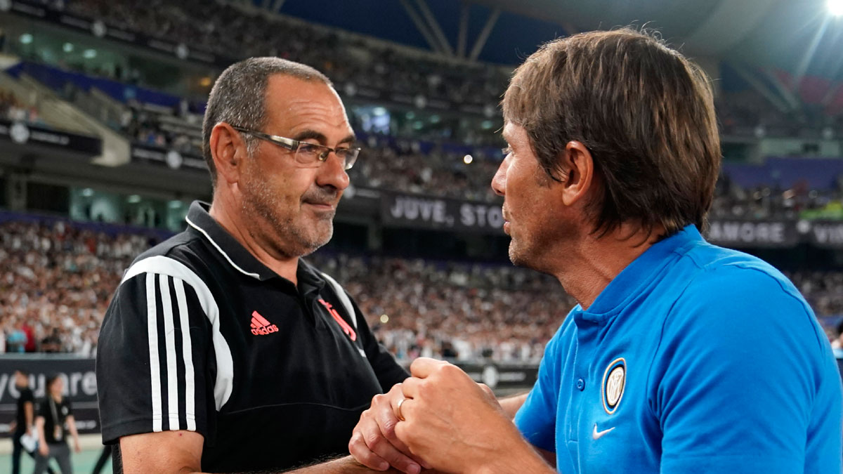 Serie A rivalry fired up with Conte, Sarri back in managerial positions ...