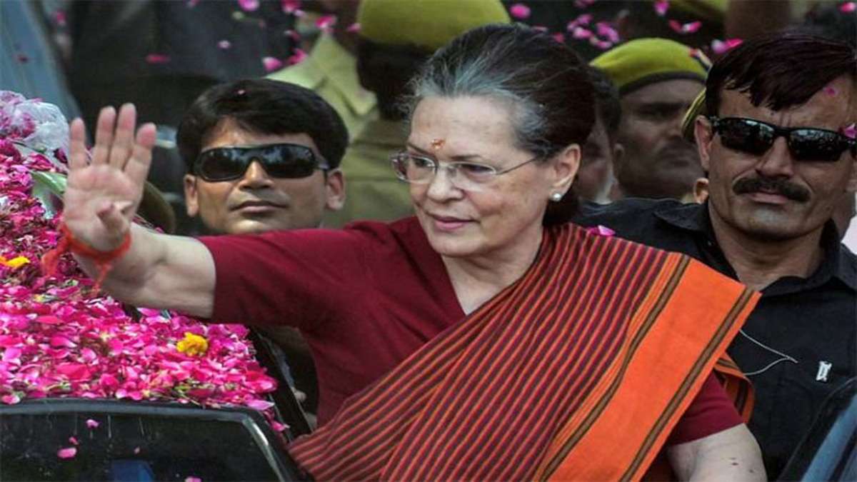Sonia Gandhi appointed as interim president of the Congress party ...