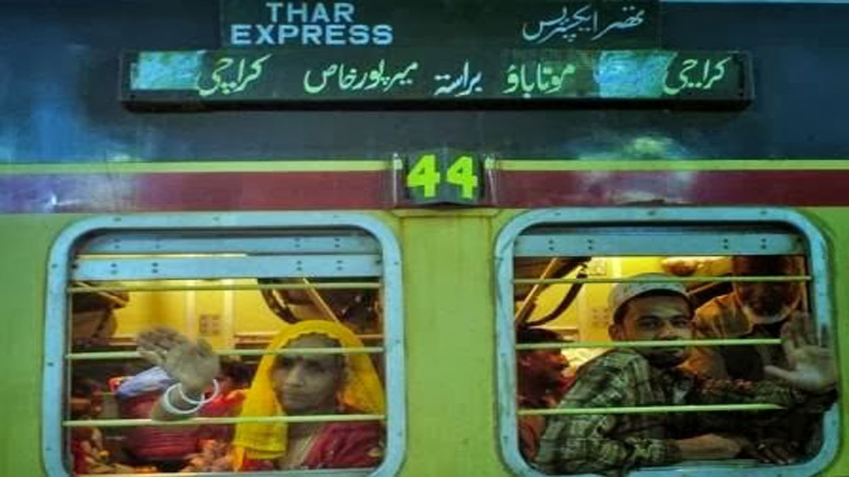 Thar link Express returns from Pakistan with 165 passengers