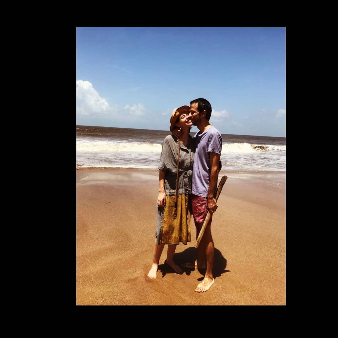 Kalki Koechlin Shares Romantic Picture With Boyfriend Guy Hersberg Celebrities News India Tv