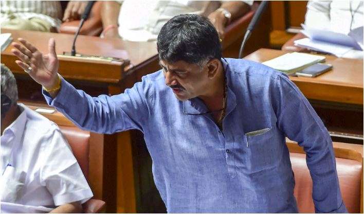 Victim of BJP's politics of vengeance and Vendetta: DK Shivakumar on Twitter after his arrest