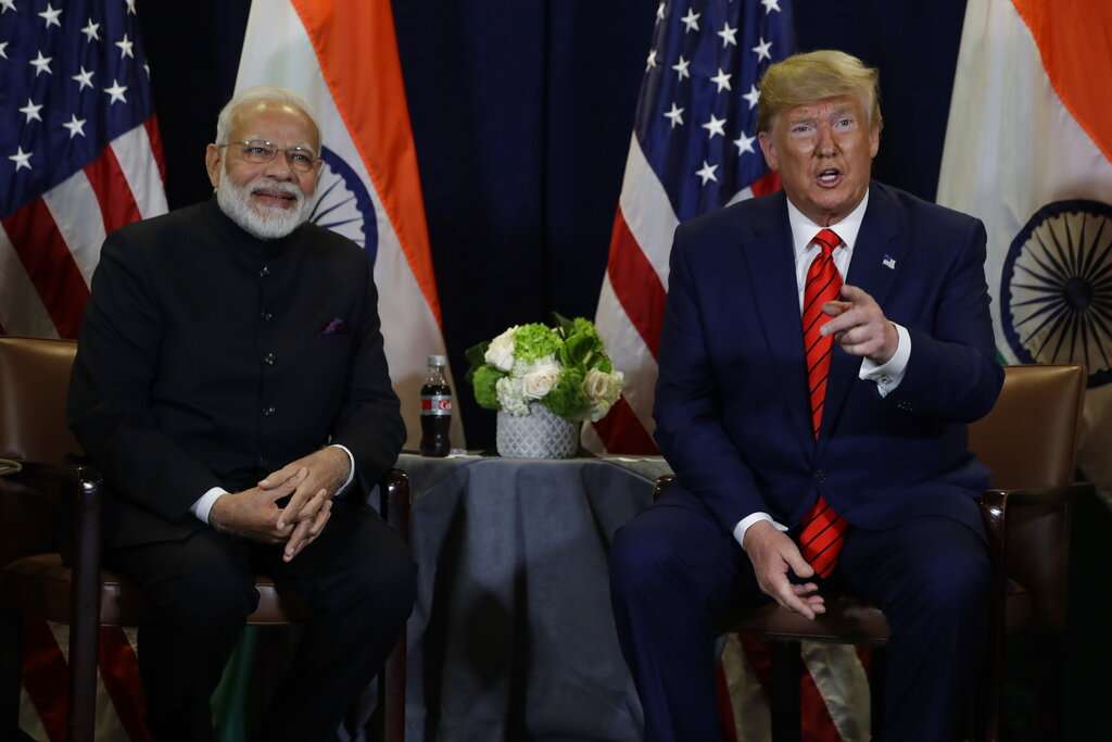 US President Trump hints at trade deal with India during meet with PM Modi a UN headquarter at NY