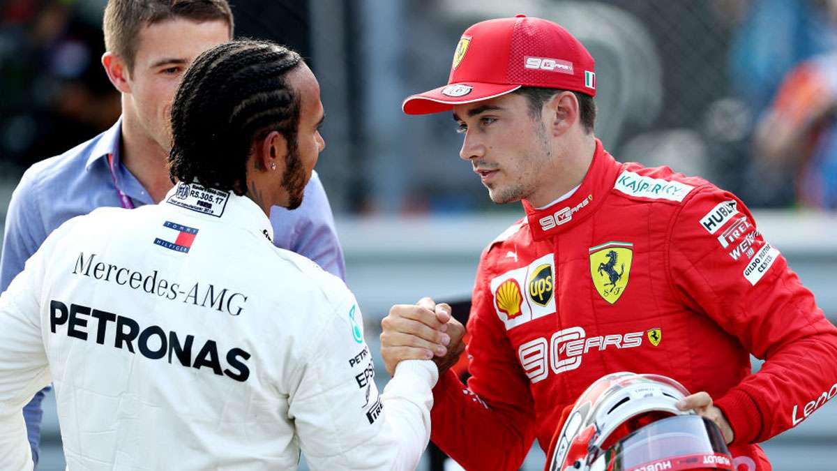 Italian GP: Ferrari's Charles Leclerc takes pole position