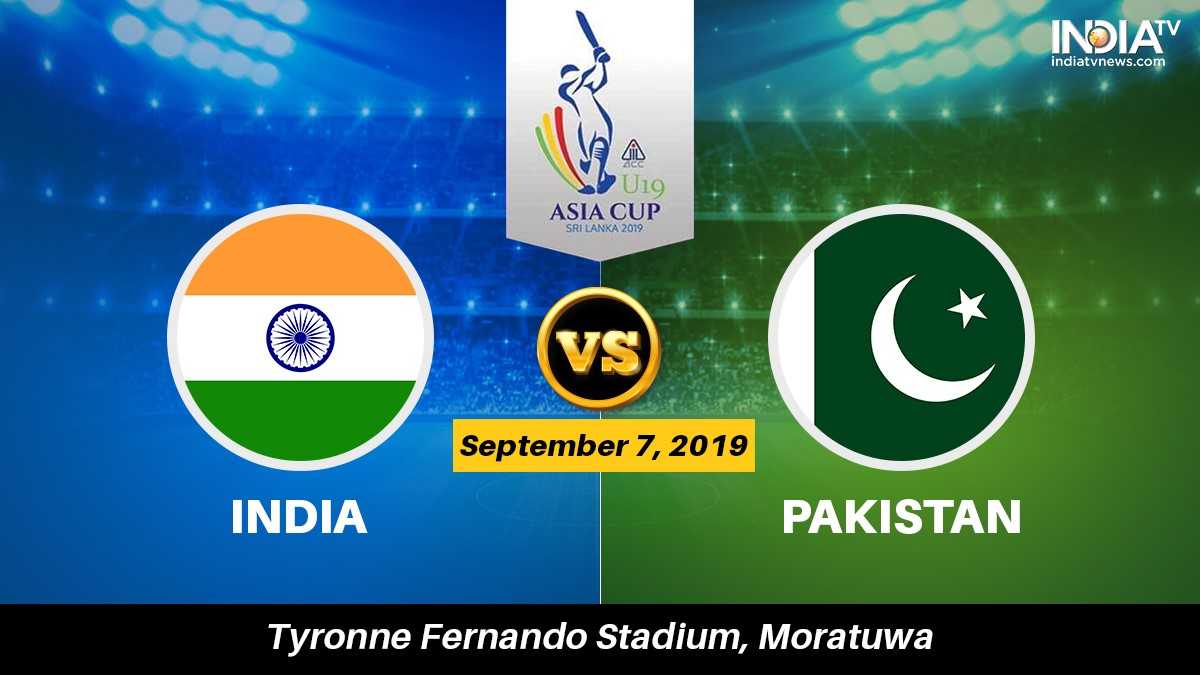 India vs Pakistan Live Match Streaming U19 Asia Cup 2019 Live Telecast TV Online Cricket News