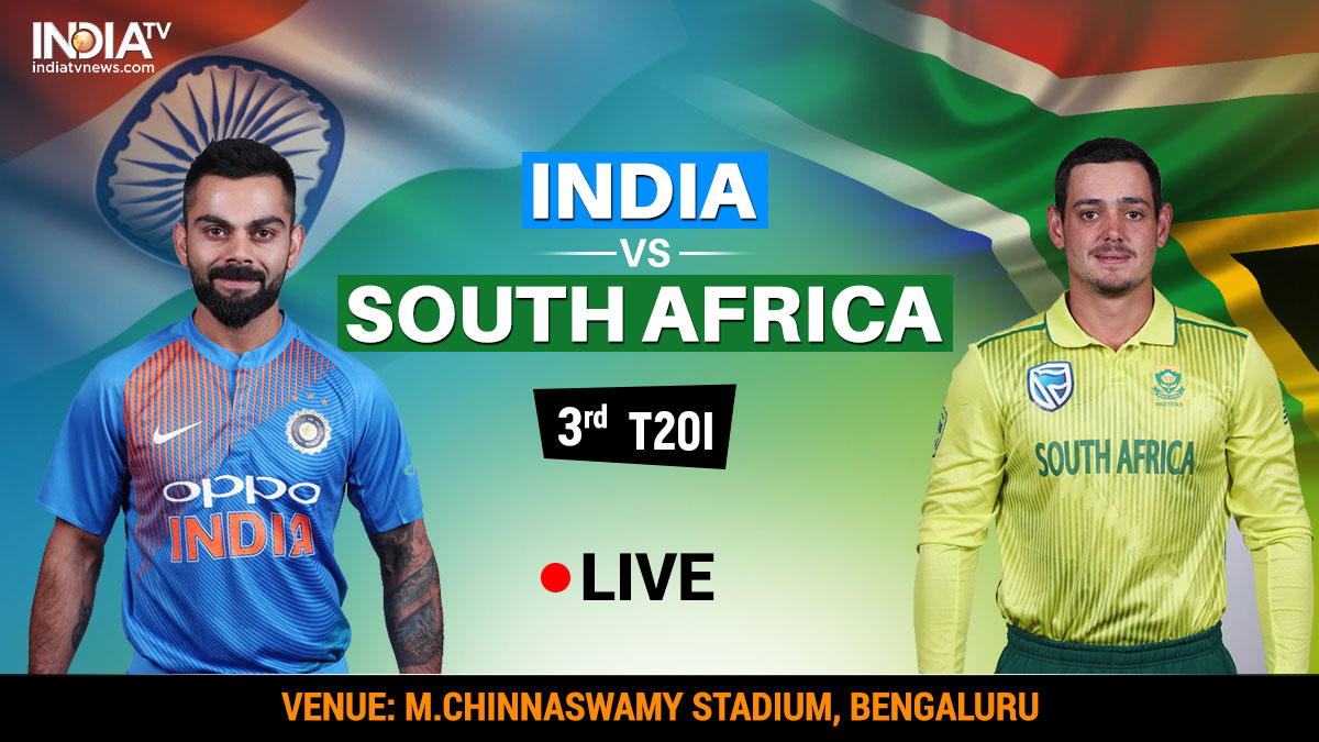 Live Cricket Streaming, India vs South Africa 3rd T20 IND vs SA Hotstar