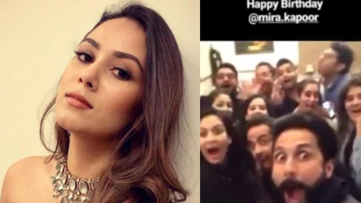 Shahid Kapoor’s wife Mira Rajput showered with wishes on her 25th birthday