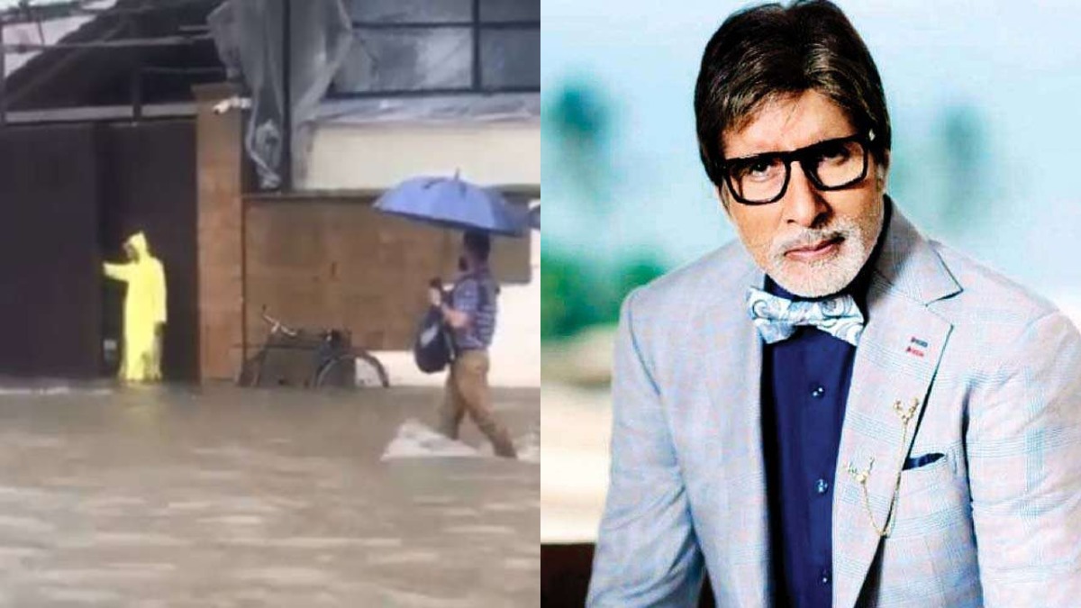 Mumbai rains: Big B’s residence Prateeksha waterlogged, others find it difficult to reach shoot location