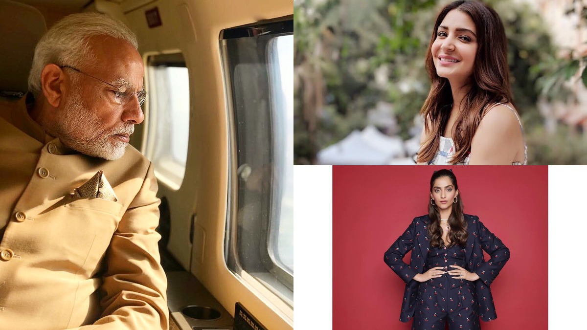 PM Modi applauds Anushka Sharma and Sonam Kapoor for supporting ISRO