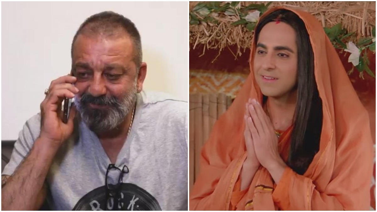 Dream Girl: Sanjay Dutt is also head over heels for Pooja aka Ayushmann Khurrana. This latest video is proof