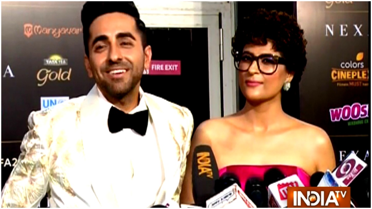 IIFA 2019: Tahira Kashyap says I love you Pooja to Dream Girl Ayushmann Khurrana (Watch Video)