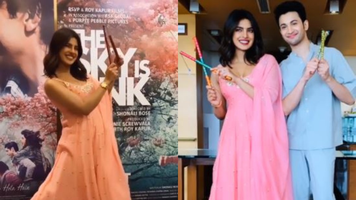 The Sky Is Pink: Priyanka Chopra plays dandiya, celebrates Navratri in  Ahemdabad – India TV