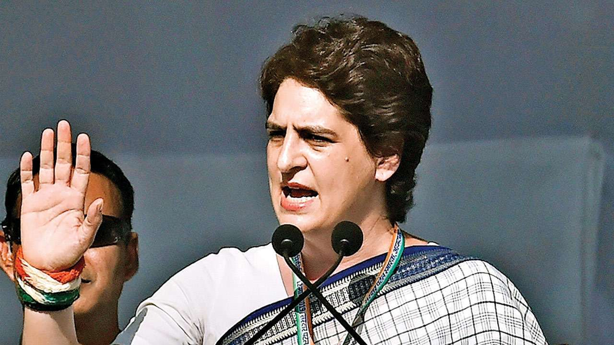 'Repeating a lie hundred times doesn't make it true': Priyanka slams BJP over economic slowdown