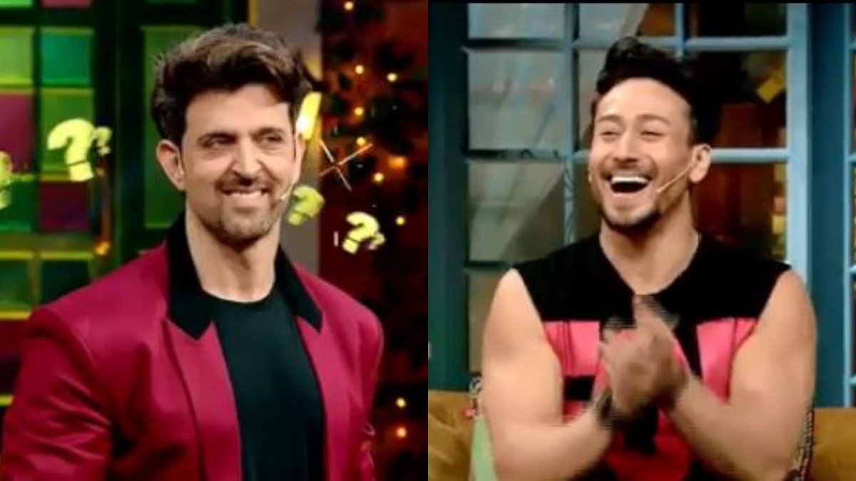 The Kapil Sharma Show: Hrithik Roshan, Tiger Shroff promote War amid madness