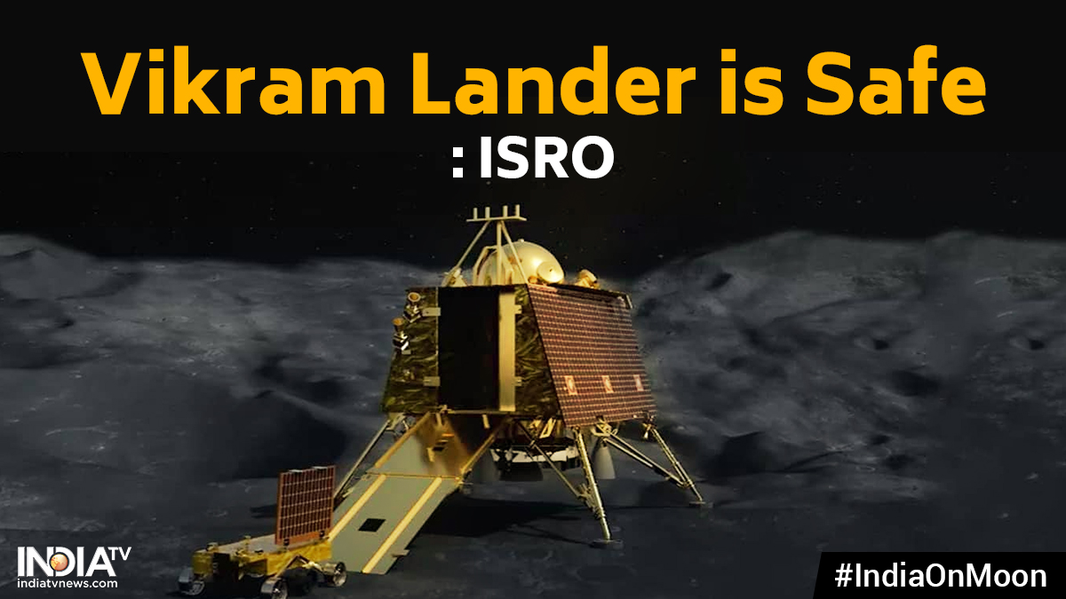 Vikram Lander Located: ISRO confirms lander is safe, attempts being made to re-establish communication