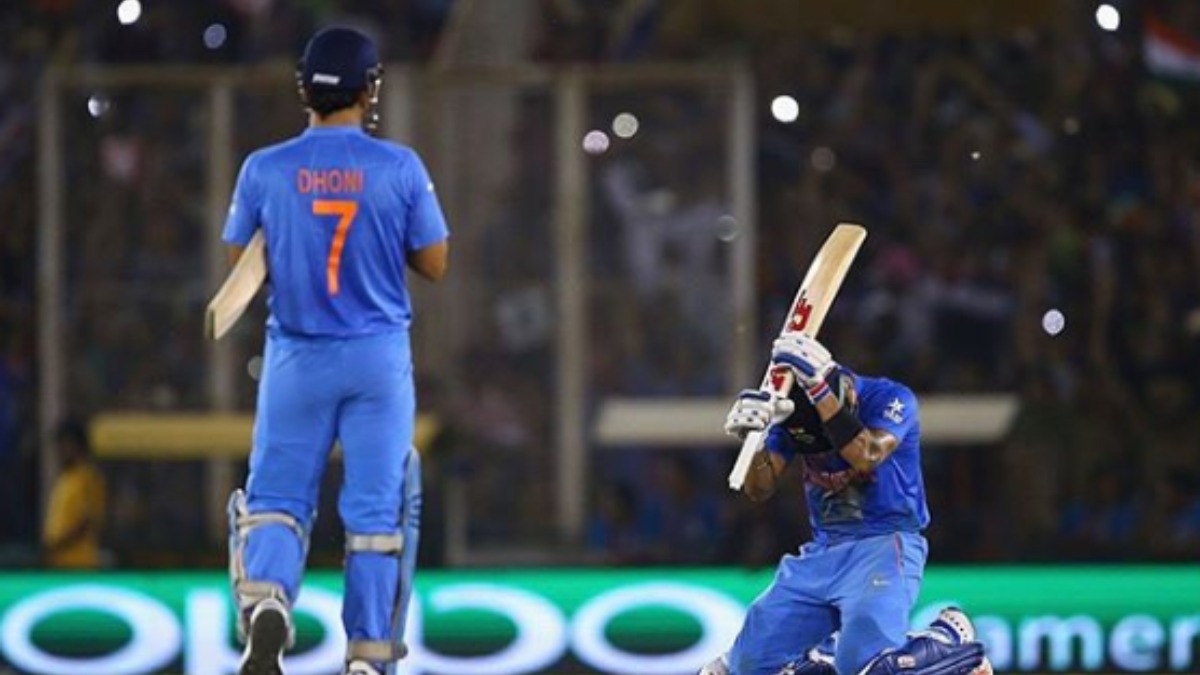 Virat Kohli Shares Picture With MS Dhoni, Remembers Epic Run-chase ...