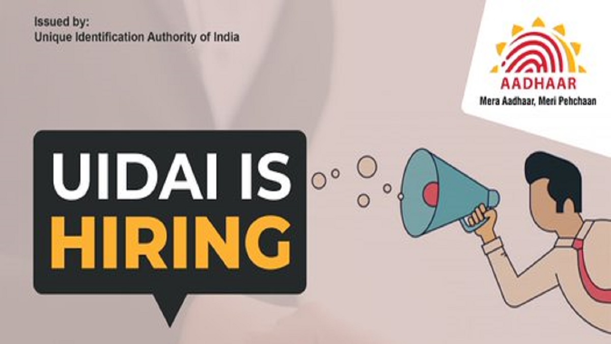 Aadhaar Recruitment 2019: Job Alert! UIDAI vacancies announced for this post; check details