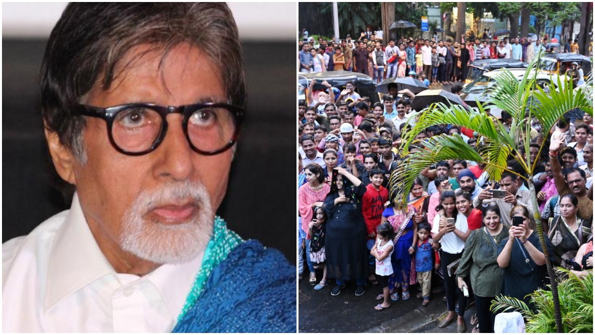 Amitabh Bachchan apologises to fans for not being able to meet and greet them on Sunday