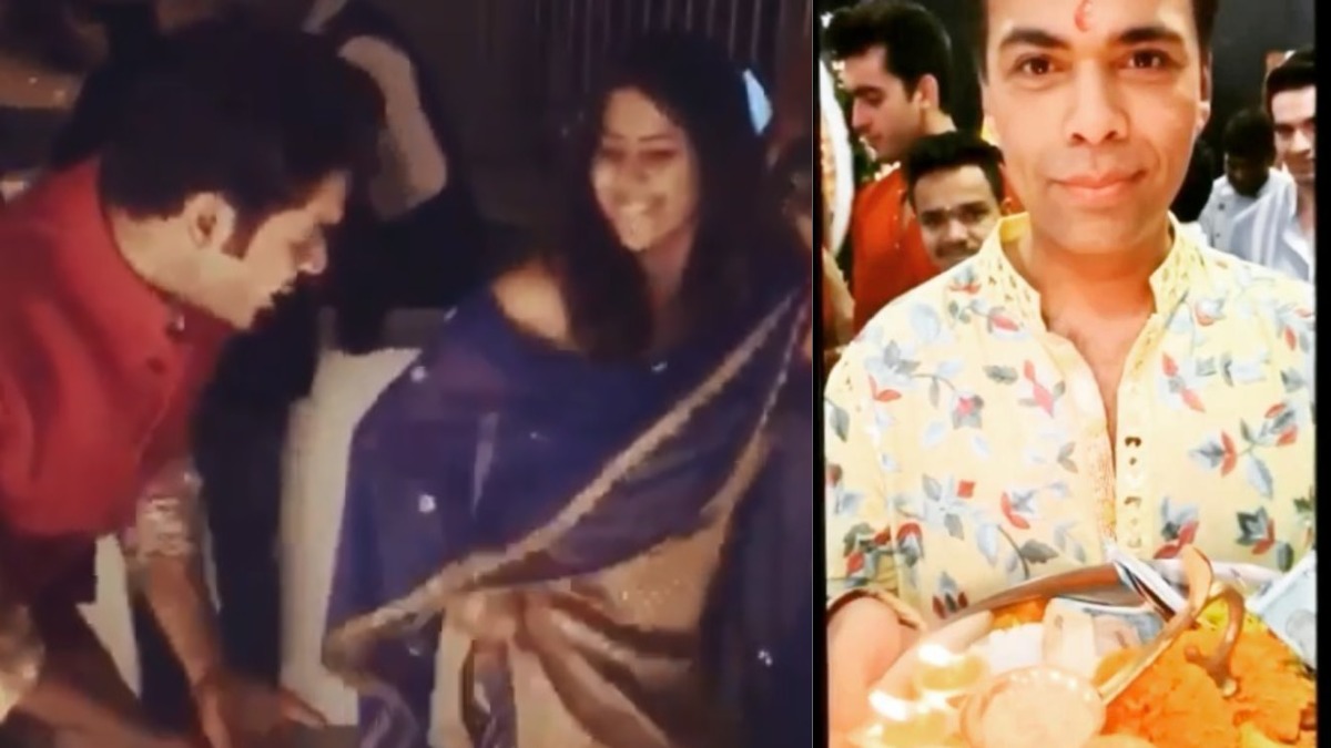 Rajkummar-Ekta Kapoor dance on Govinda's song; Kartik gives K3G twist to Karan Johar's Diwali video