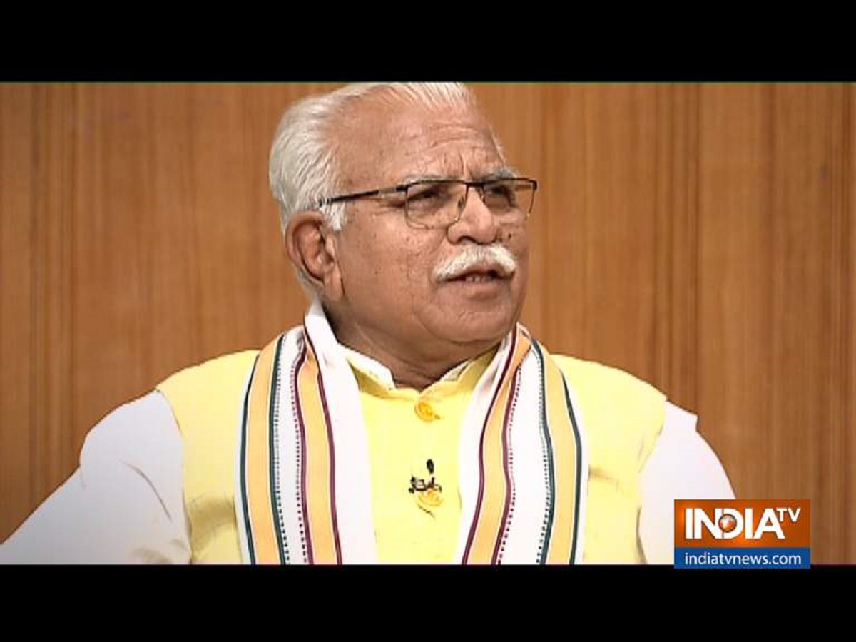 Watch Manohar Lal Khattar In Aap Ki Adalat Tonight @10 PM – India TV