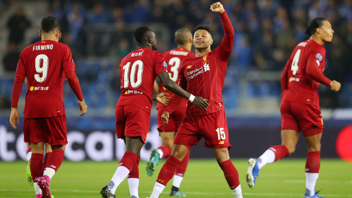 Champions League Alex Oxlade Chamberlain Scores Brace As Liverpool