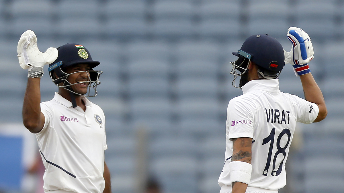 India vs South Africa 2nd Test: Mayank Agarwal's century, Virat Kohli's fifty power hosts to 273/3 on Day 1