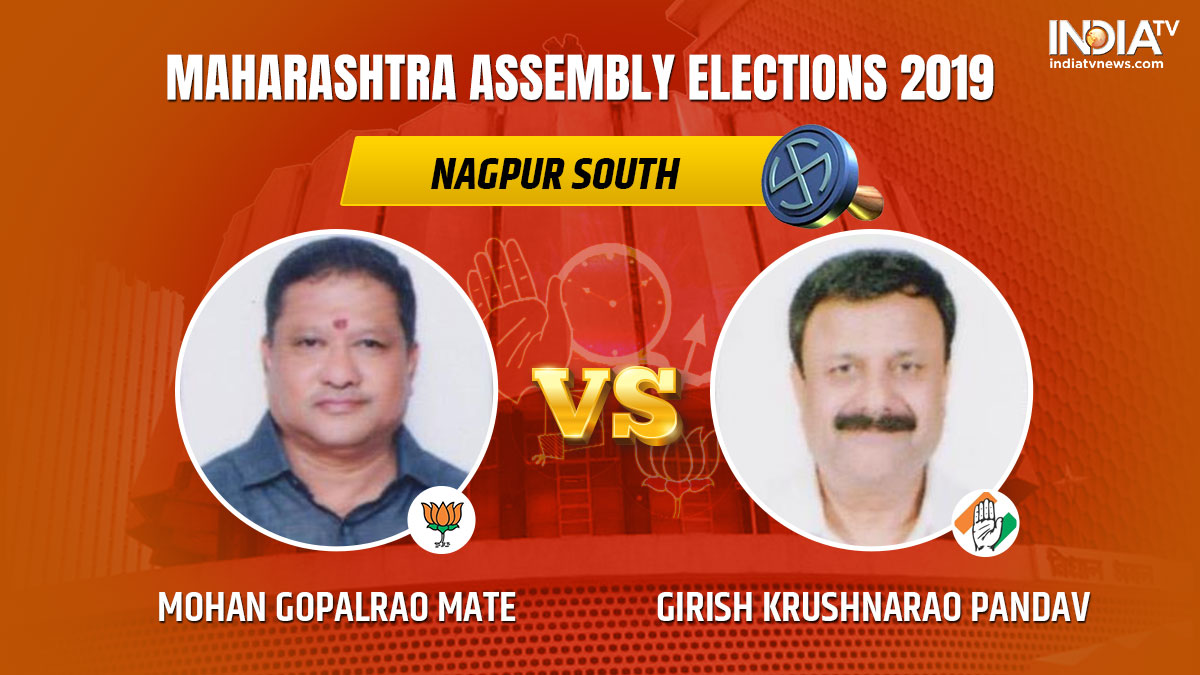 Nagpur South Results LIVE: BJP's Mohan Mate leads Congress' Girish Pandav