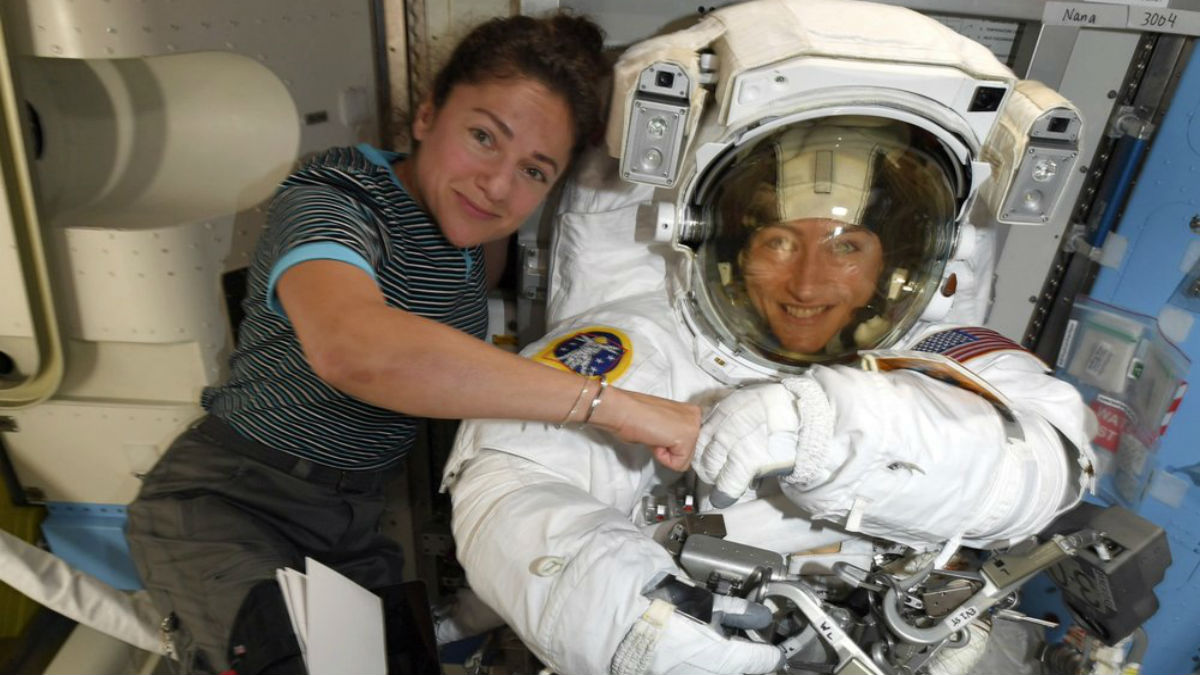 NASA sets first all-female spacewalk after suit flap in spring