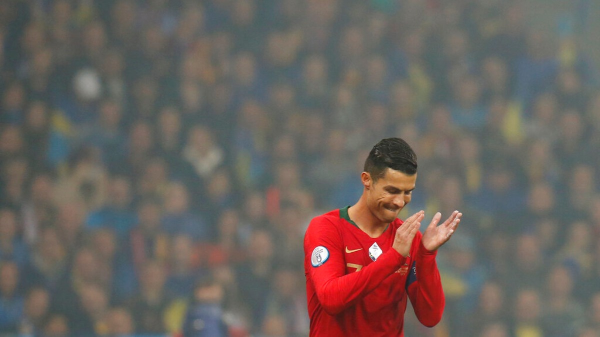 Ukraine stop Cristiano Ronaldo's Portugal to qualify for Euro 2020