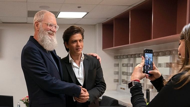 Identify] David Letterman's watch - my next guest with Shah Rukh